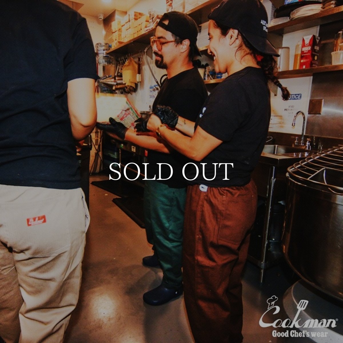 画像33: COOKMAN  シェフパンツ Chef Pants Herringbone Evergreen (33)