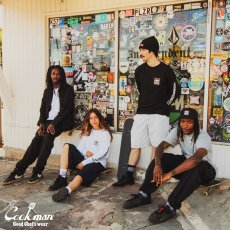 画像8: COOKMAN  ソックス Rib Crew Socks Vision Logo White (8)