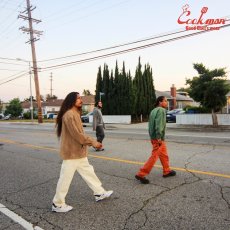 画像20: COOKMAN  シェフパンツ Chef Pants Semiwide Herringbone Stripe Cream (20)