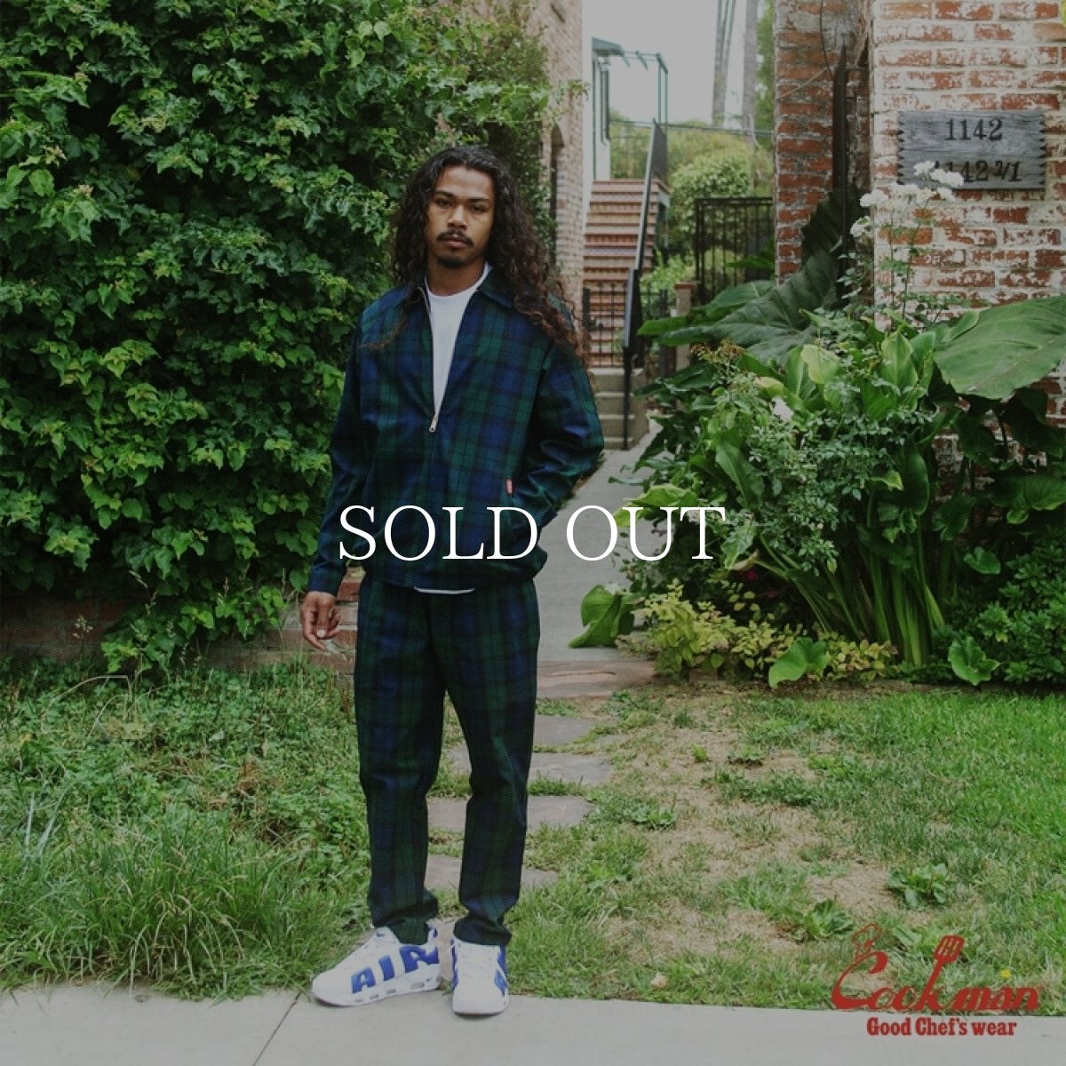 画像15: COOKMAN  デリバリージャケット Delivery Jacket Woven Black Watch Check (15)