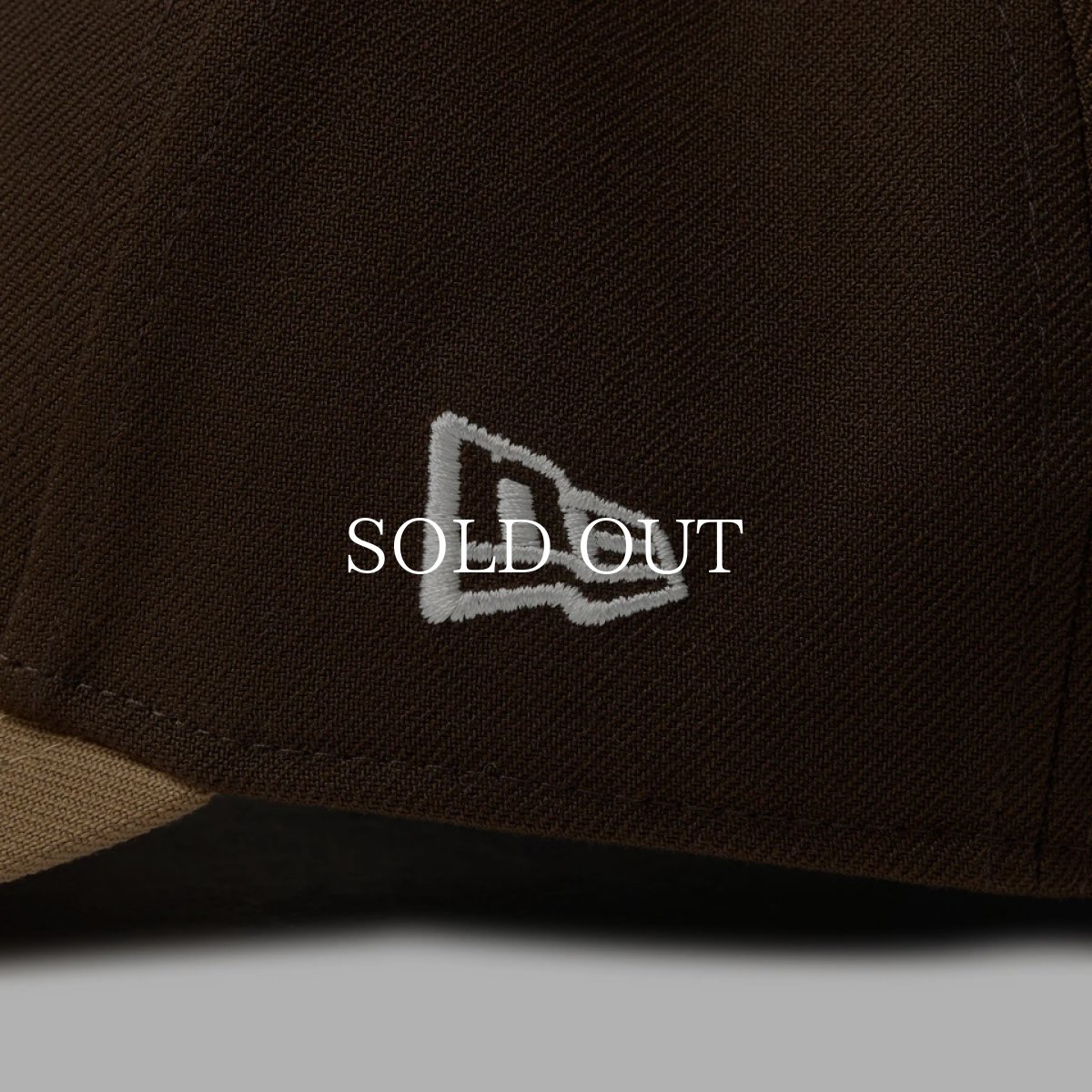 画像6: NEW ERA  9FORTY 2-Tone Woven Label サンディエゴ・パドレス ウォルナット カーキバイザー (6)