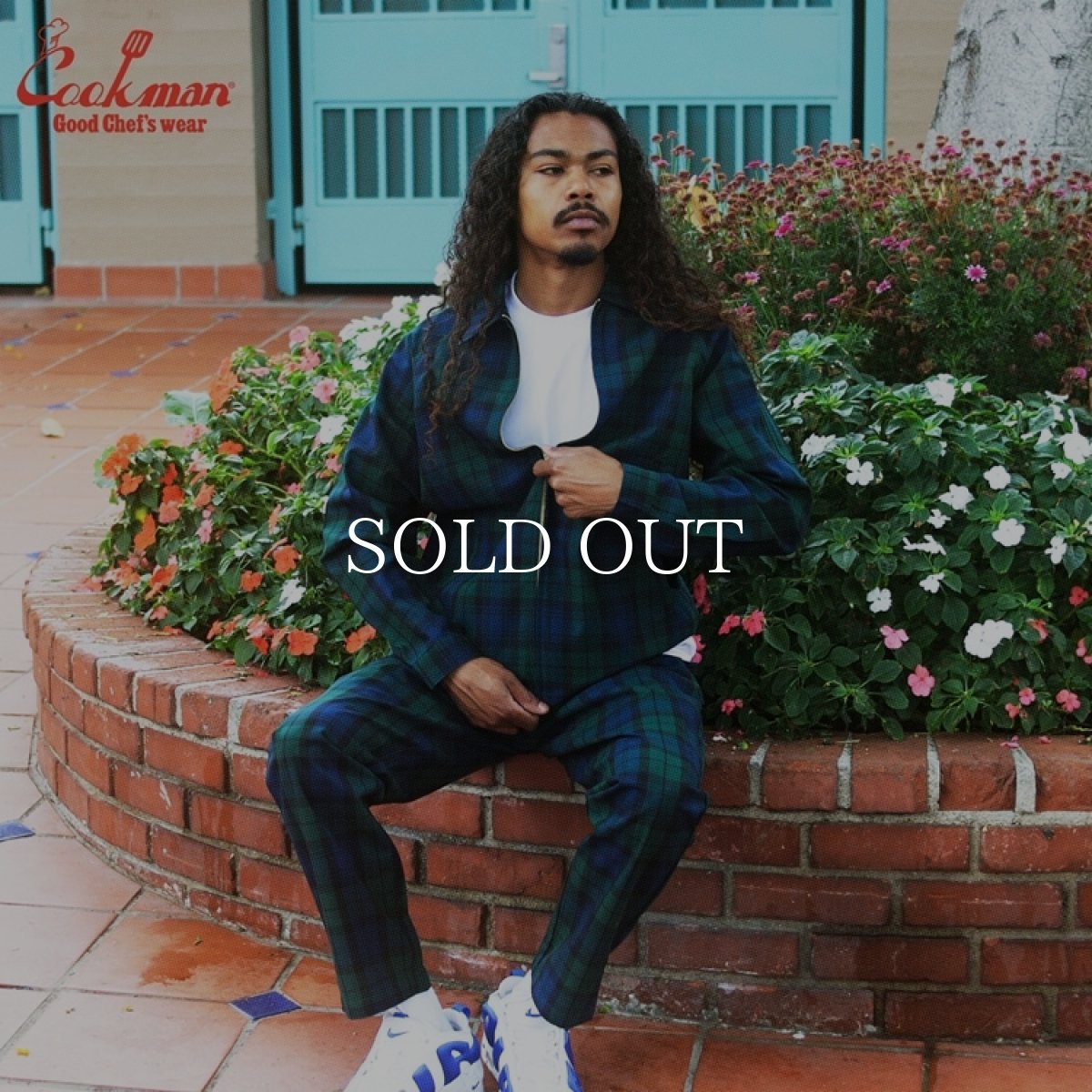 画像13: COOKMAN  デリバリージャケット Delivery Jacket Woven Black Watch Check (13)