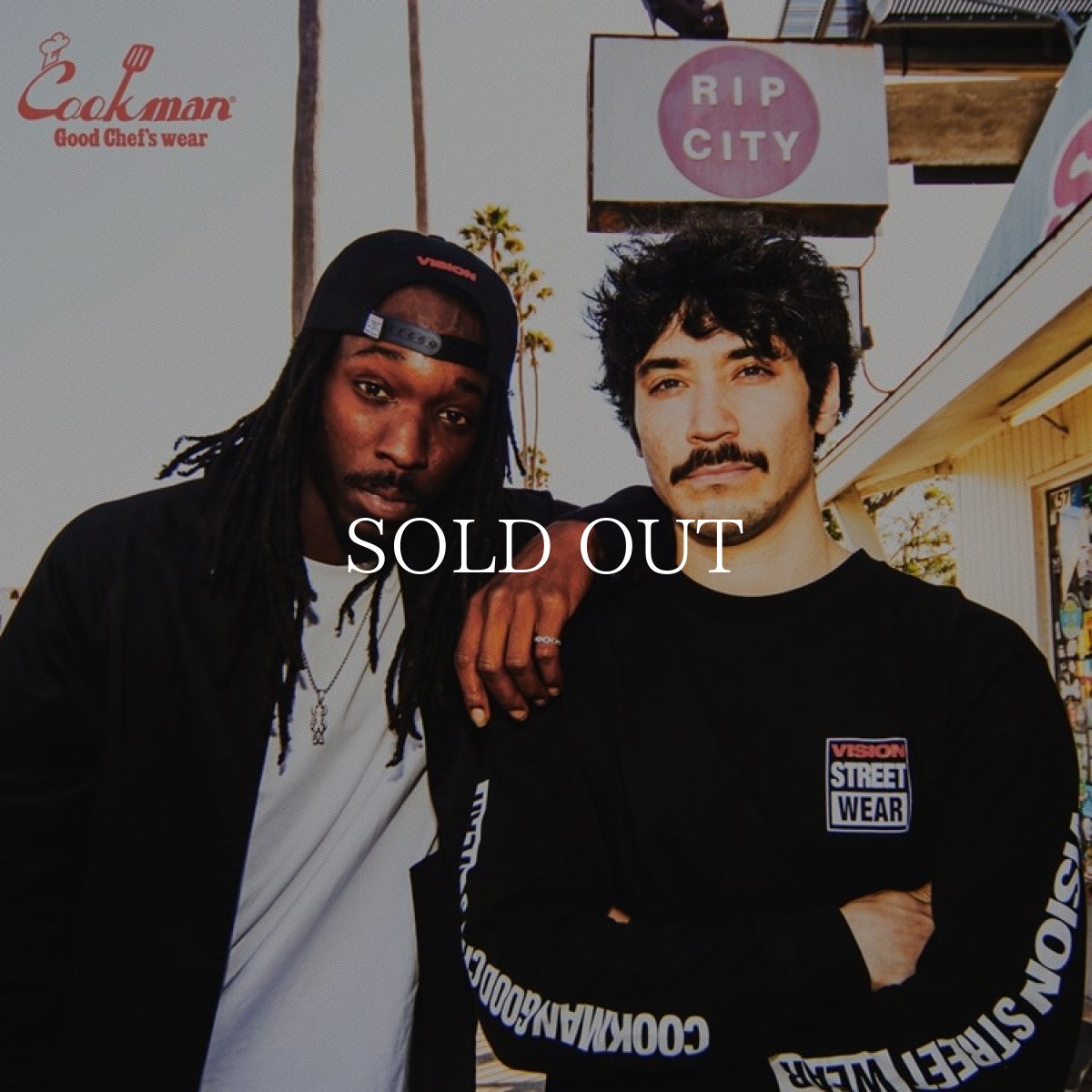 画像15: COOKMAN  デリバリージャケット Delivery Jacket Vision Logo Black (15)