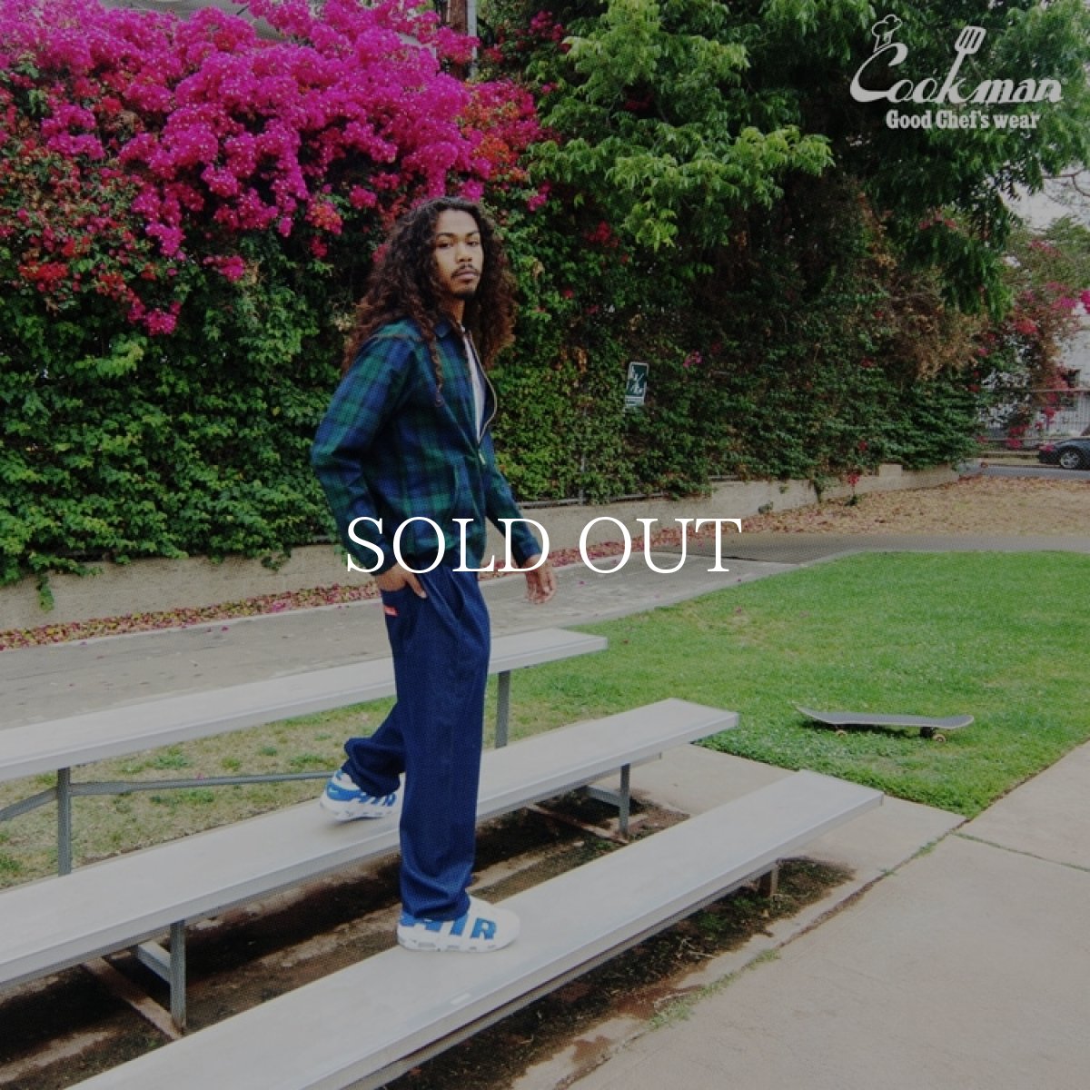 画像12: COOKMAN  デリバリージャケット Delivery Jacket Woven Black Watch Check (12)