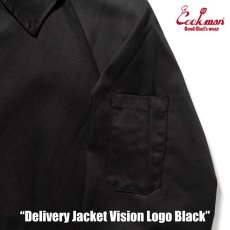画像9: COOKMAN  デリバリージャケット Delivery Jacket Vision Logo Black (9)