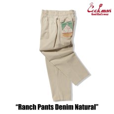 画像12: COOKMAN  ランチパンツ Ranch Pants Denim Natural (12)