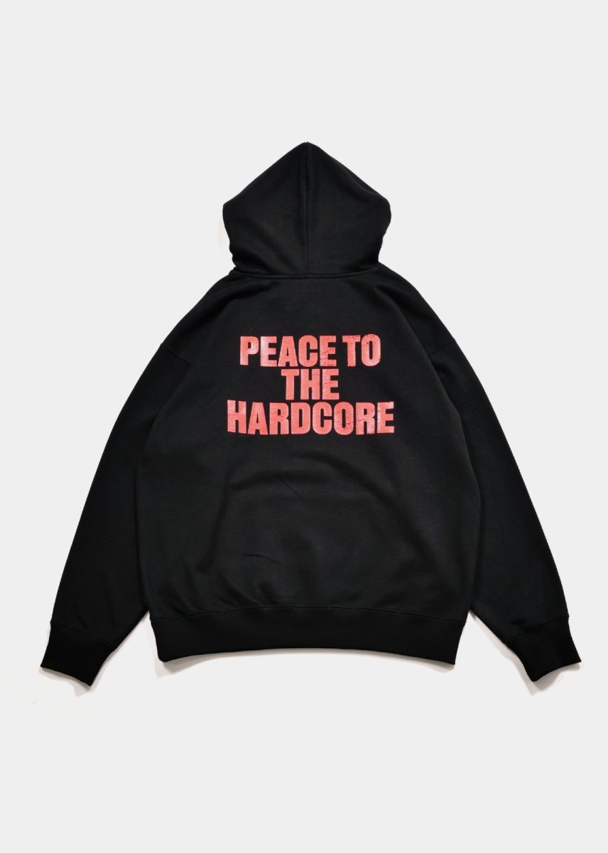 画像2: APPLEBUM  “PEACE TO THE HARDCORE” Sweat Parka (2)