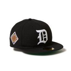 画像1: NEW ERA  59FIFTY ソフトバックラム World Series デトロイト・タイガース クーパーズタウン ブラック (1)