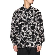 画像9: CALEE  PRINT NEL L/S SH ＜SNAKE PATTERN＞ (9)