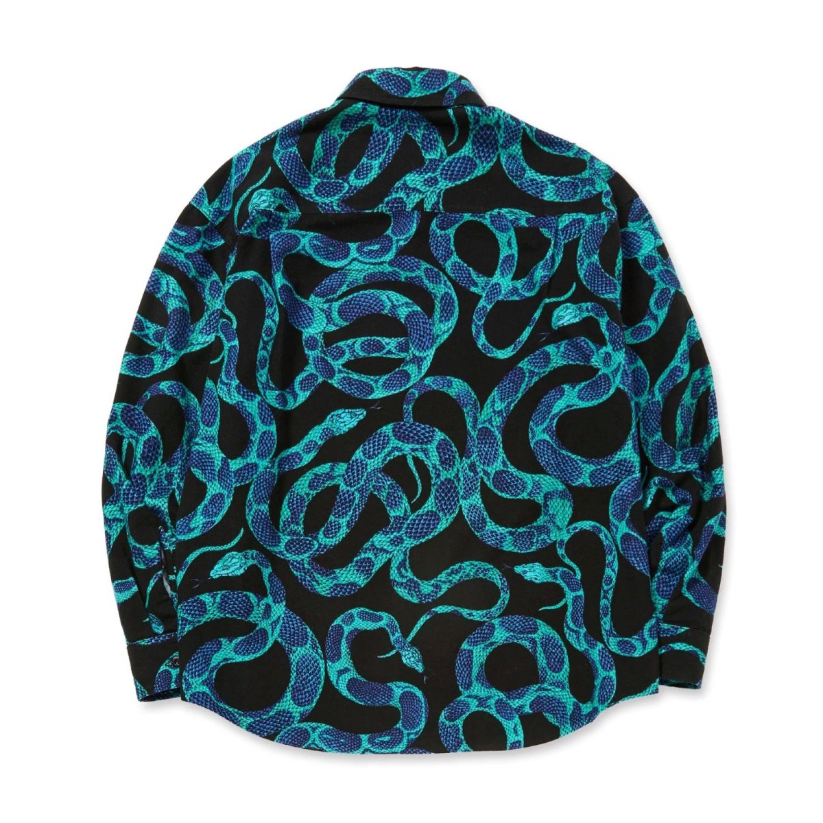 画像3: CALEE  PRINT NEL L/S SH <SNAKE PATTERN> (3)
