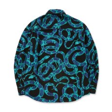 画像3: CALEE  PRINT NEL L/S SH ＜SNAKE PATTERN＞ (3)