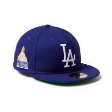 画像1: NEW ERA  59FIFTY ソフトバックラム World Series ロサンゼルス・ドジャース クーパーズタウン ダークロイヤル (1)