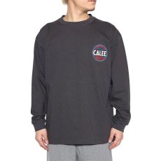 画像10: CALEE  VINTAGE TYPE CIRCLE LOGO L/S TEE (10)