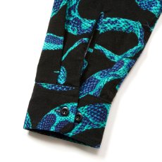 画像7: CALEE  PRINT NEL L/S SH ＜SNAKE PATTERN＞ (7)