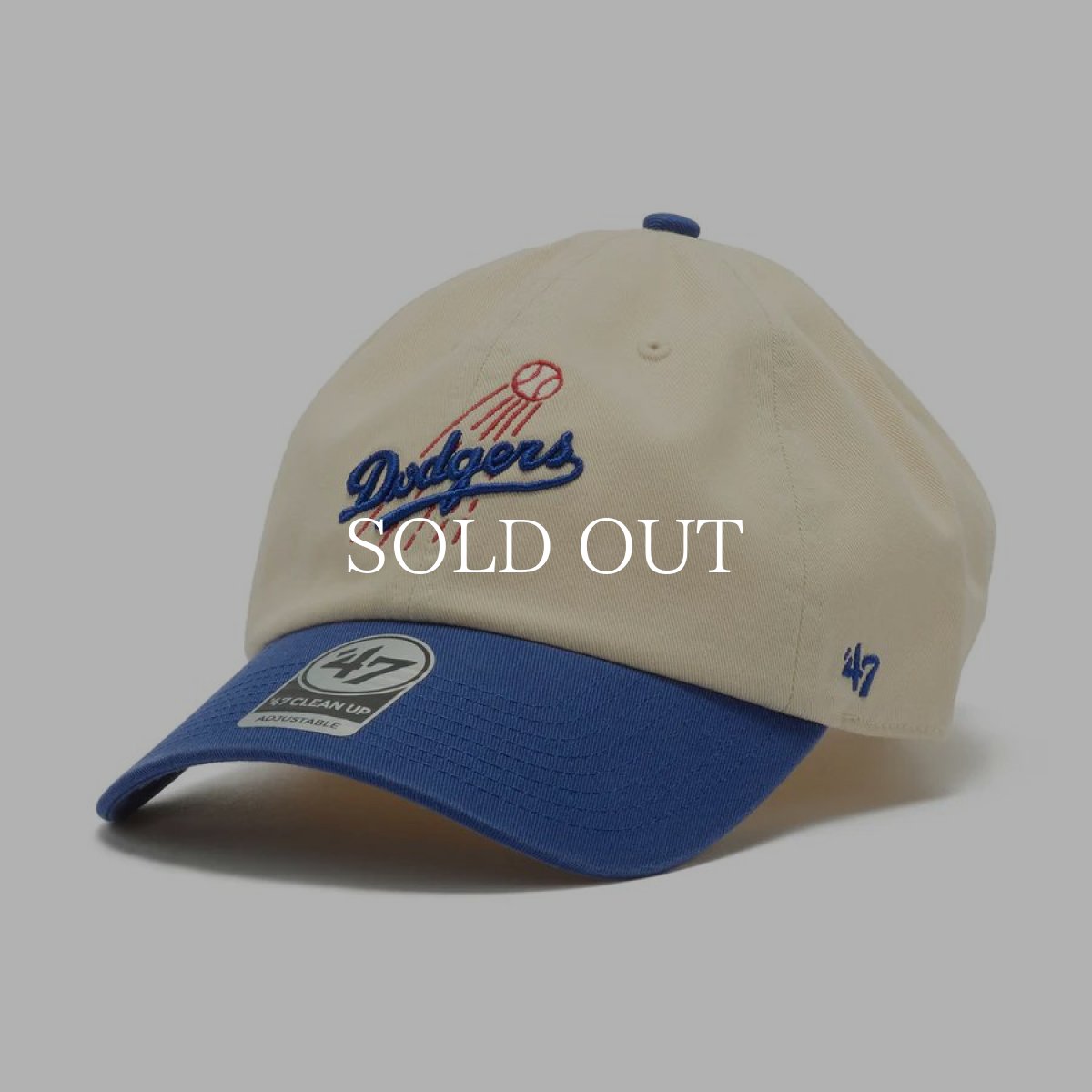 画像1: '47  ’47 クリーンナップ ロサンゼルス・ドジャース Cooperstown ボーン プライマリーロゴ (1)