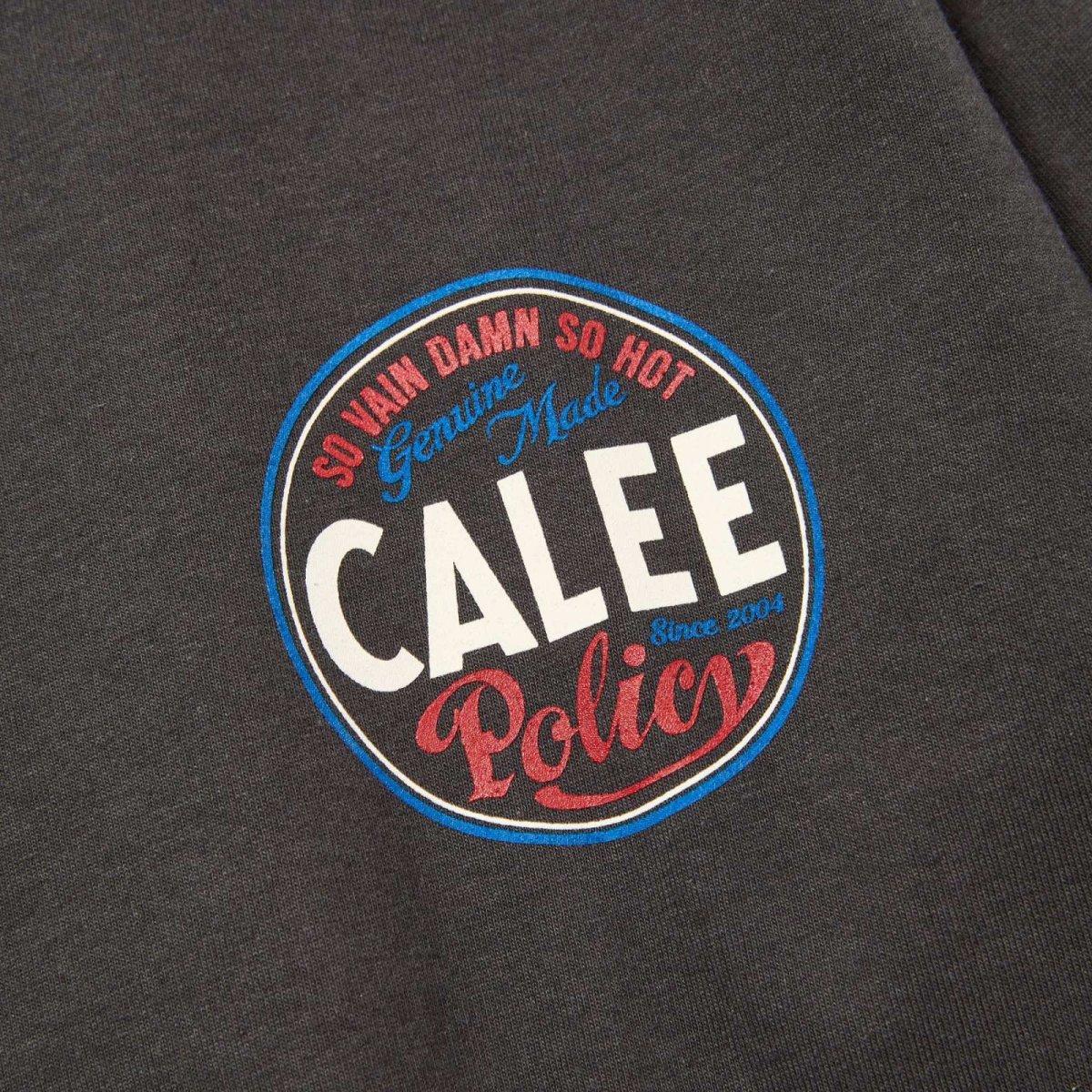 画像8: CALEE  VINTAGE TYPE CIRCLE LOGO L/S TEE (8)