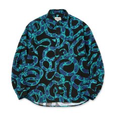 画像2: CALEE  PRINT NEL L/S SH ＜SNAKE PATTERN＞ (2)