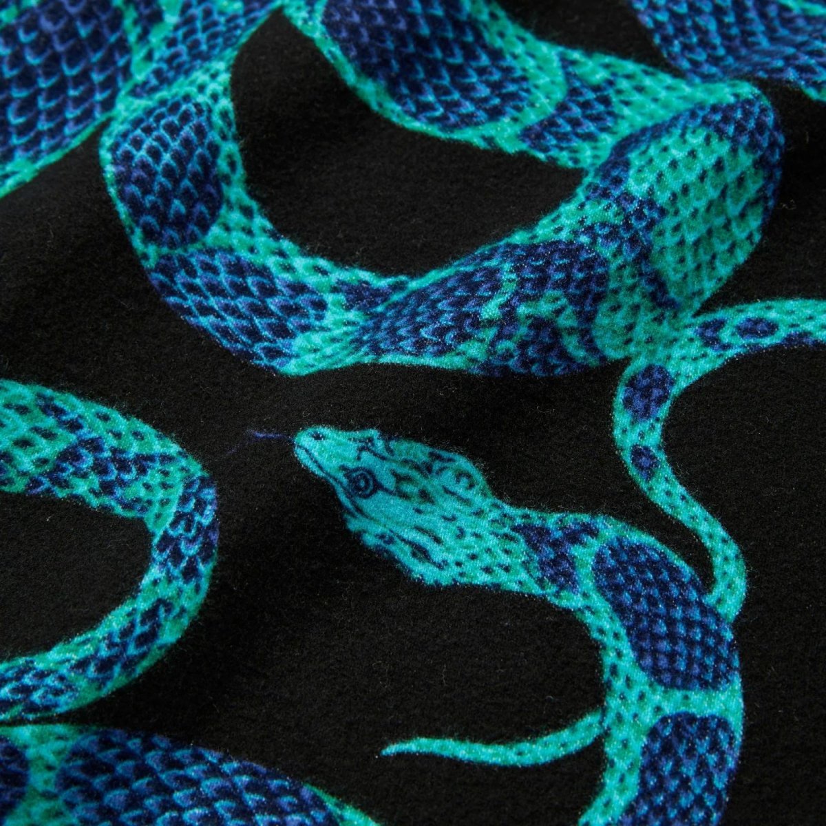 画像8: CALEE  PRINT NEL L/S SH <SNAKE PATTERN> (8)