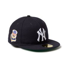 画像1: NEW ERA  59FIFTY ソフトバックラム World Series ニューヨーク・ヤンキース クーパーズタウン ネイビー (1)