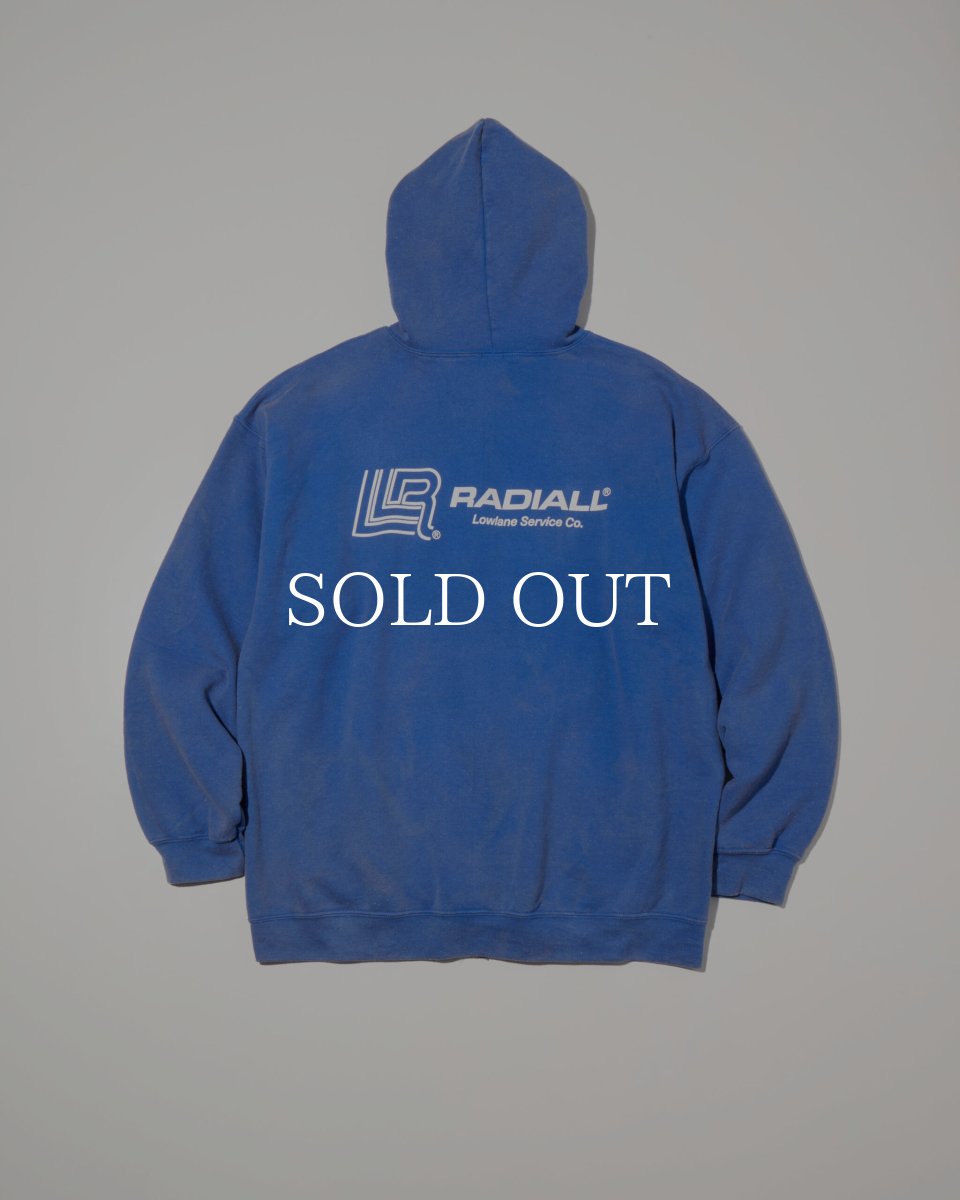 画像4: RADIALL  LOWLANE-ZIP UP HOODIE (4)