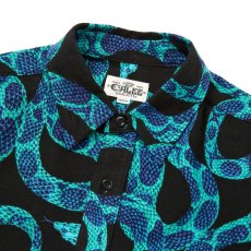 画像4: CALEE  PRINT NEL L/S SH ＜SNAKE PATTERN＞ (4)