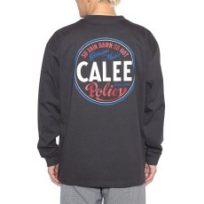 画像11: CALEE  VINTAGE TYPE CIRCLE LOGO L/S TEE (11)