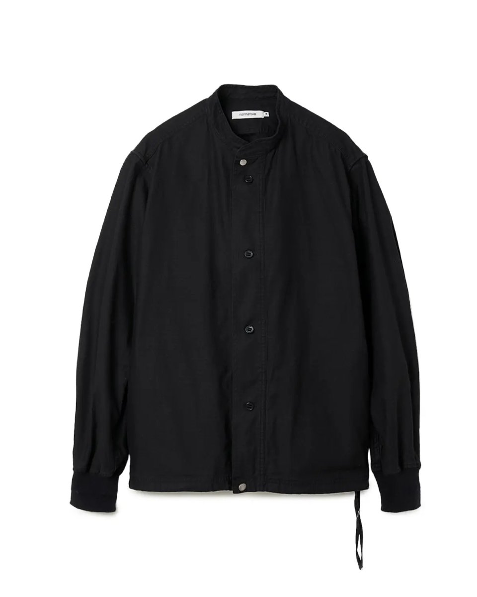 画像2: nonnative  TROOPER SHIRT JACKET COTTON BACKSATIN PIGMENT DYE (2)