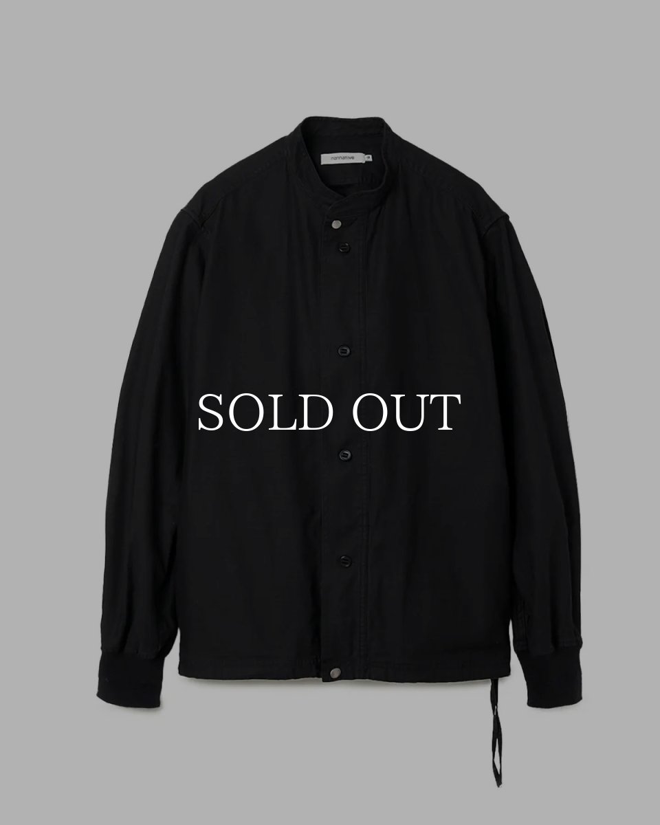 画像2: nonnative  TROOPER SHIRT JACKET COTTON BACKSATIN PIGMENT DYE (2)