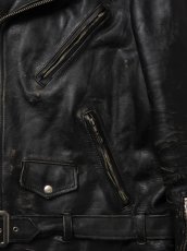 画像6: ANTIDOTE BUYERS CLUB   Leather Double Riders Jacket (6)