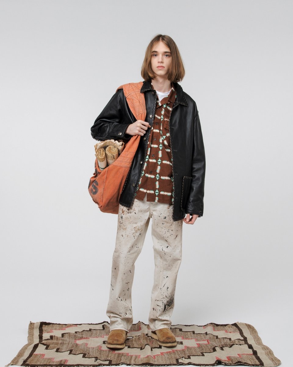 画像3: BOW WOW  PAINTER'S PAINT STAINED PAINTER PANTS (3)