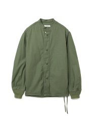 画像1: nonnative  TROOPER SHIRT JACKET COTTON BACKSATIN PIGMENT DYE (1)