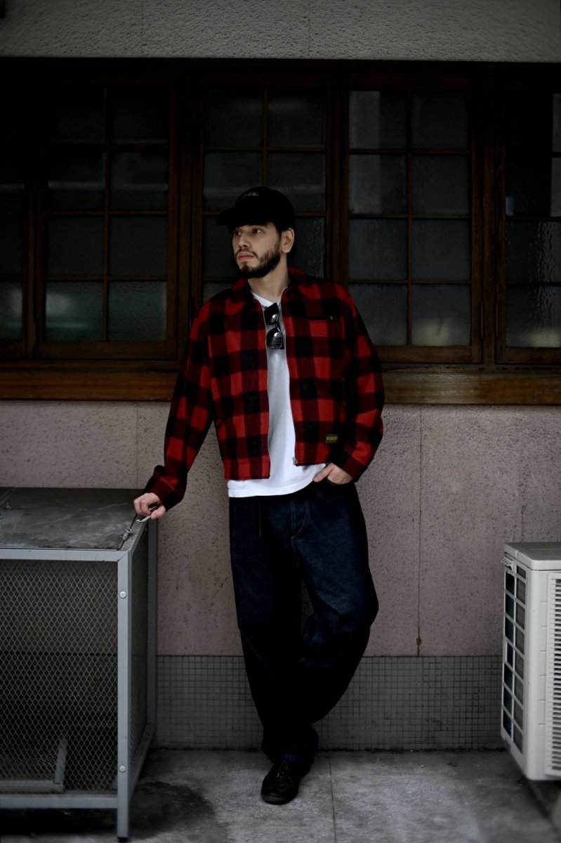 画像13: MINEDENIM  PENDLETON W.Plaid Zipup Work JKT (13)