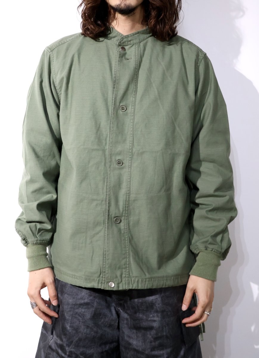 画像4: nonnative  TROOPER SHIRT JACKET COTTON BACKSATIN PIGMENT DYE (4)