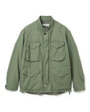 画像1: nonnative  TROOPER JACKET COTTON BACKSATIN PIGMENT DYE WITH WINDSTOPPER® (1)