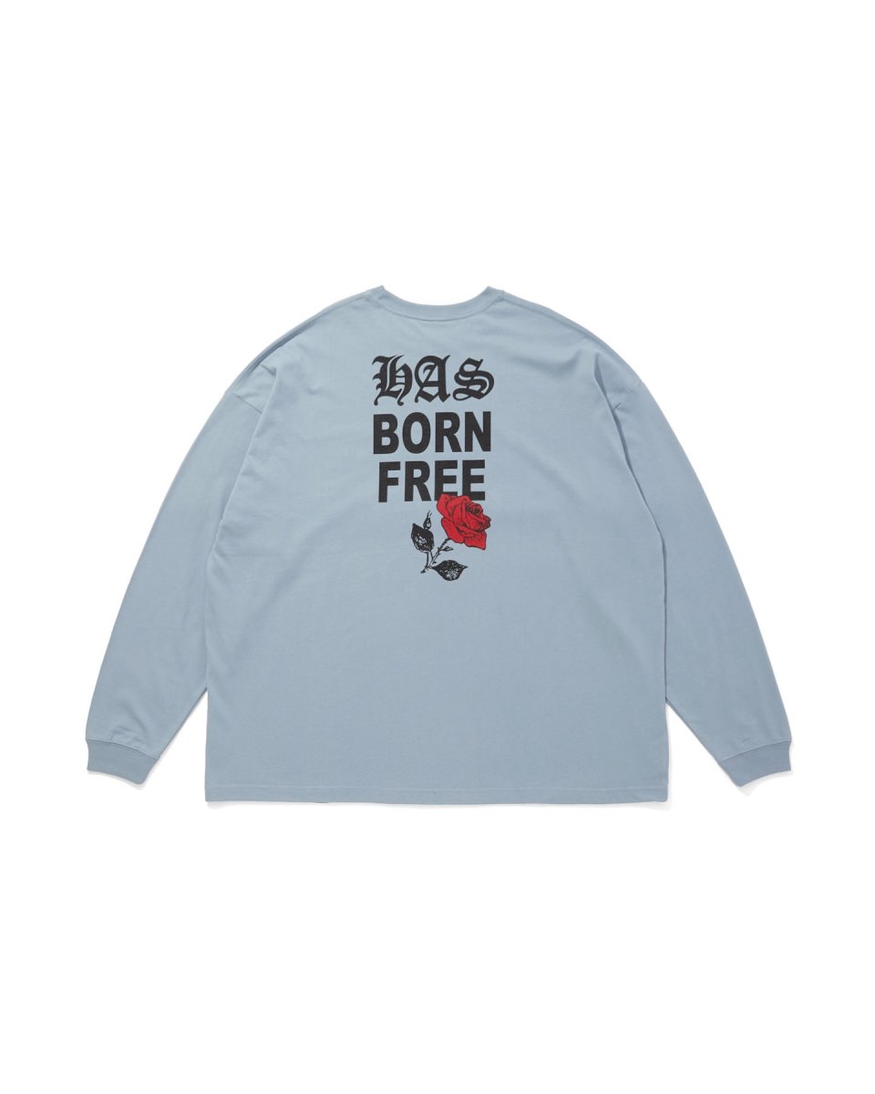 画像3: HideandSeek  Rose HAS L/S Tee (Loose Fit) (3)