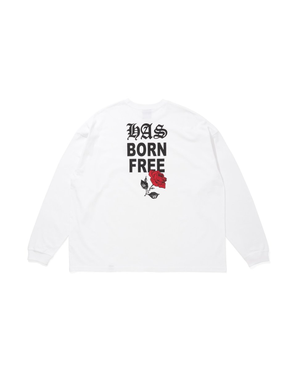 画像1: HideandSeek  Rose HAS L/S Tee (1)