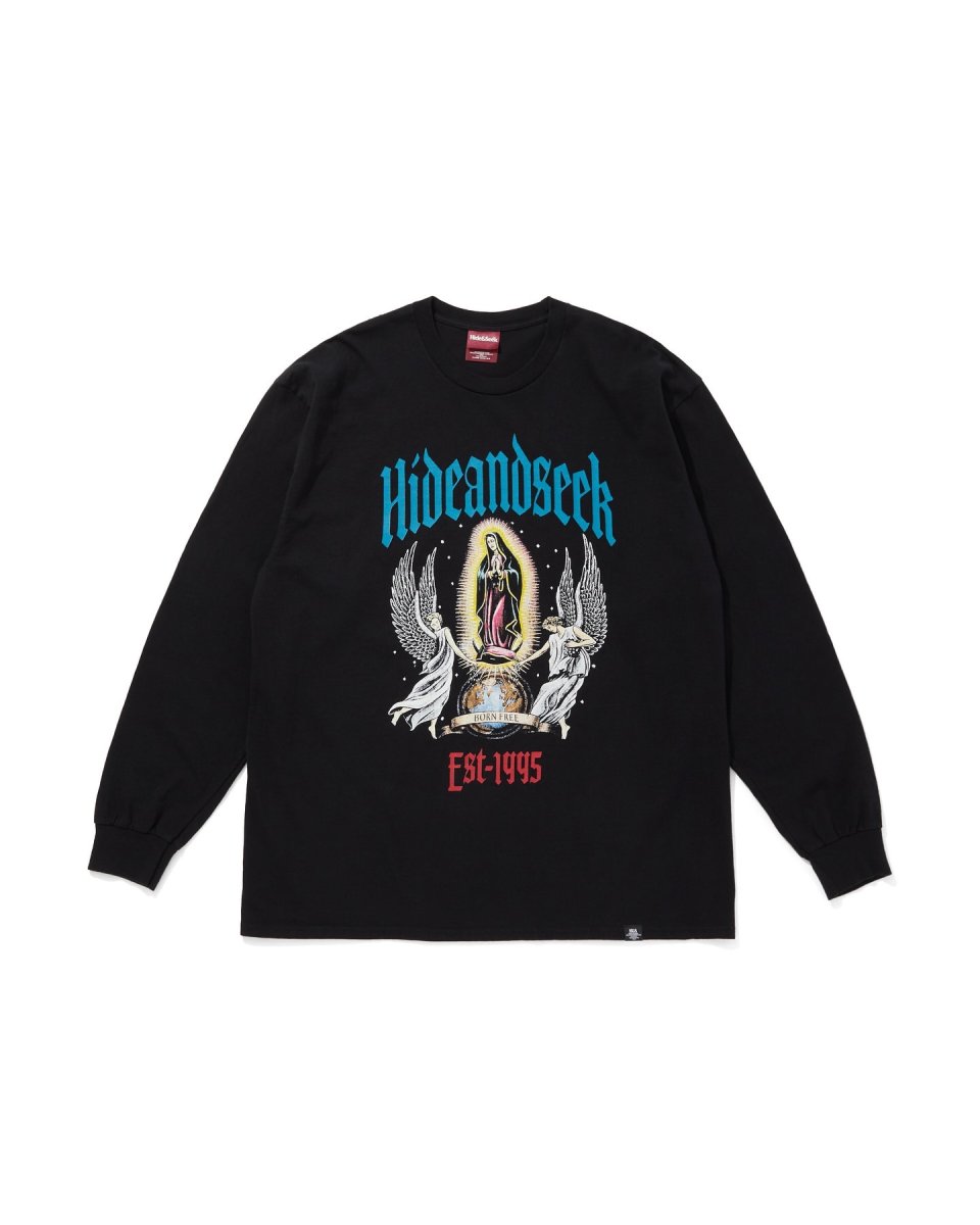 画像1: HideandSeek  St Maria L/S Tee(Front) (1)