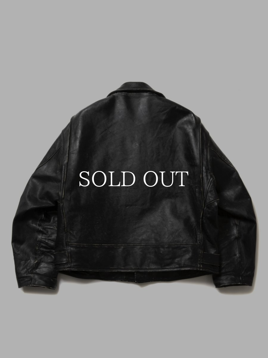 画像2: ANTIDOTE BUYERS CLUB   Leather Double Riders Jacket (2)