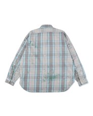画像2: BOW WOW  PAINTER'S PAINT STAINED FLANNEL SHIRT (2)