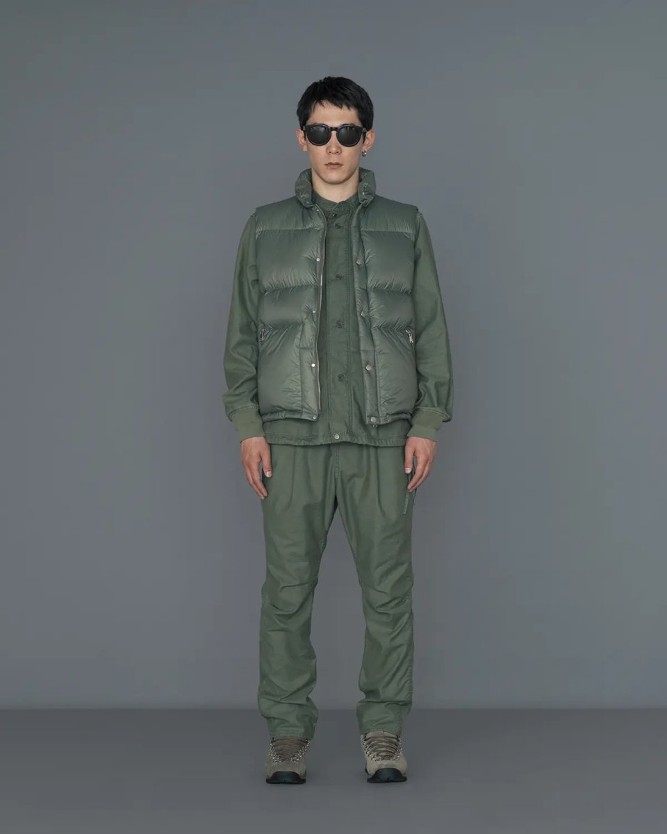 画像3: nonnative  TROOPER SHIRT JACKET COTTON BACKSATIN PIGMENT DYE (3)