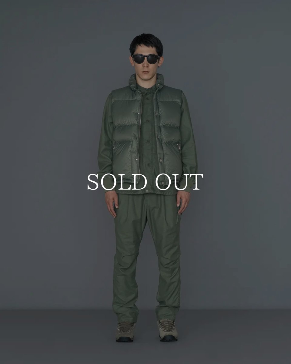 画像3: nonnative  TROOPER SHIRT JACKET COTTON BACKSATIN PIGMENT DYE (3)