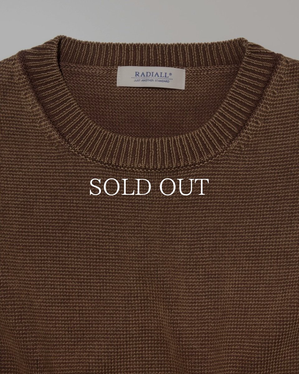 画像3: RADIALL  LUDWIG-CREW NECK SWEATER L/S (3)