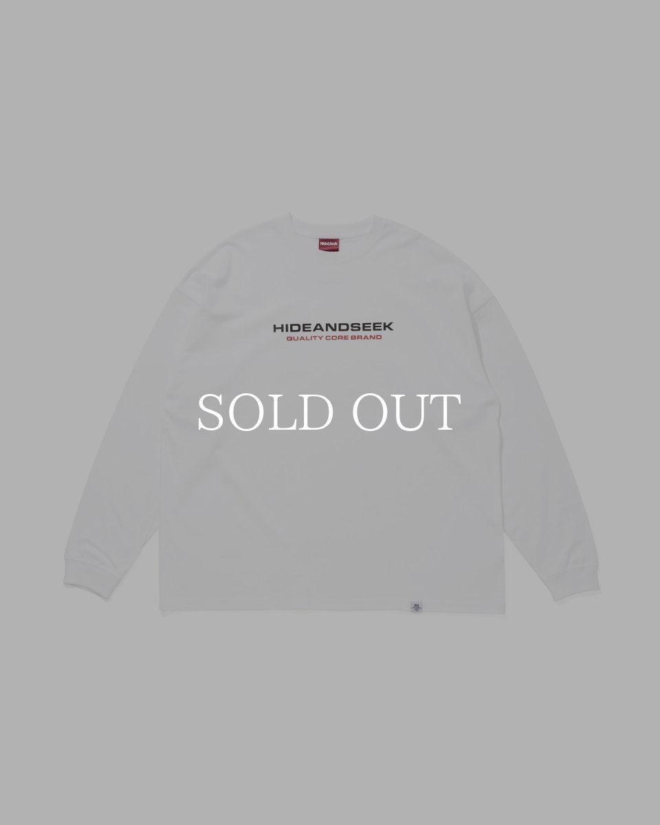 画像3: HideandSeek  Sports Logo L/S Tee (Loose Fit) (3)
