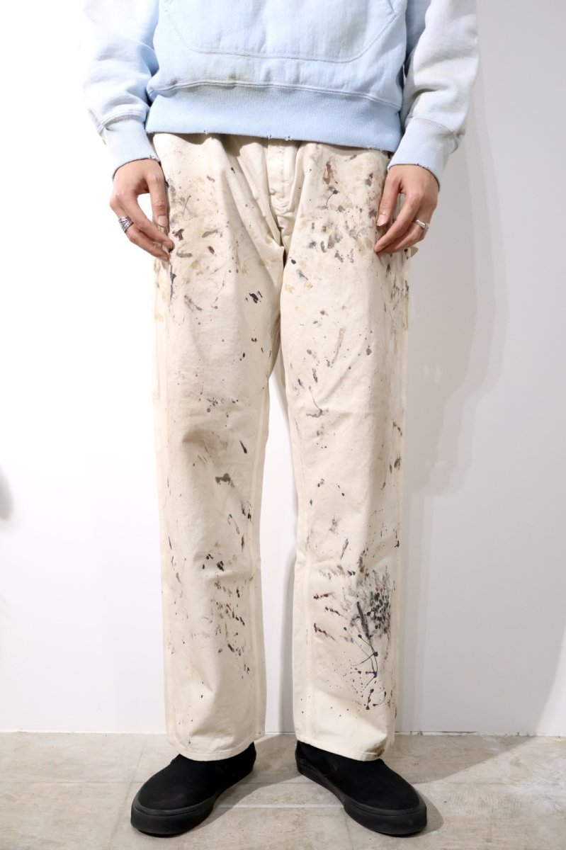 画像4: BOW WOW  PAINTER'S PAINT STAINED PAINTER PANTS (4)