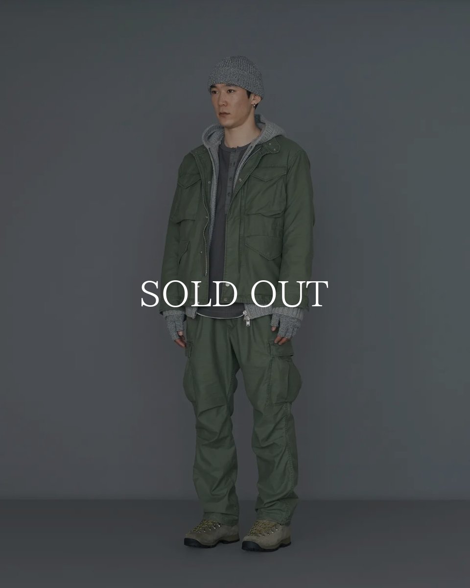 画像3: nonnative  TROOPER JACKET COTTON BACKSATIN PIGMENT DYE WITH WINDSTOPPER (3)