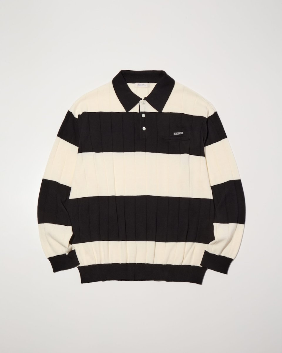 画像1: RADIALL  SKUNK-POLO SWEATER L/S (1)