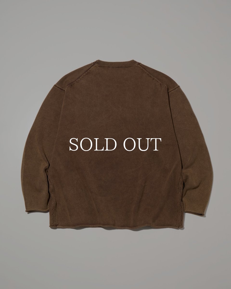 画像2: RADIALL  LUDWIG-CREW NECK SWEATER L/S (2)