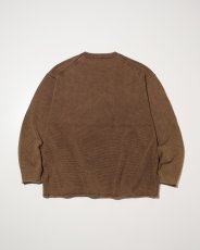 画像2: RADIALL  LUDWIG-CREW NECK SWEATER L/S (2)