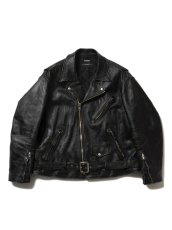 画像1: ANTIDOTE BUYERS CLUB   Leather Double Riders Jacket (1)