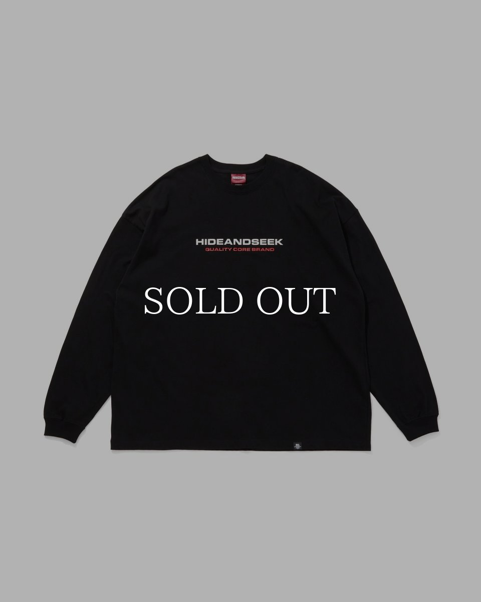 画像1: HideandSeek  Sports Logo L/S Tee (Loose Fit) (1)